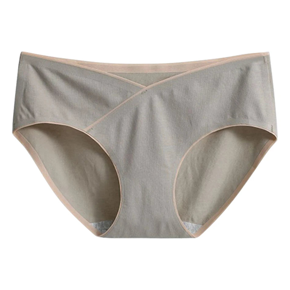 Pregnancy Clothes Females Maternity Panties Mid Waist Antibacterial Summer Thin Breathable Abdominal Support Women's Underpants