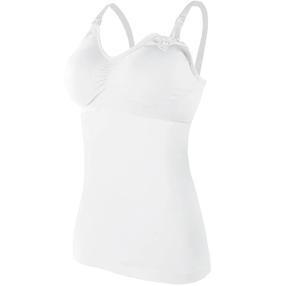 Maternity Breastfeeding Bra Tank Tops Women Comfortable Pressure Reducing Adjustable Shoulder Straps Anti Sagging Pregnant Bra