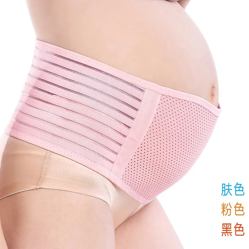 New Style Breathable Elastic Pregnancy Belly Back Support Band Maternity Belt