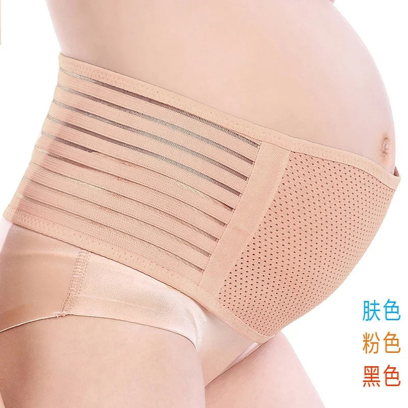 New Style Breathable Elastic Pregnancy Belly Back Support Band Maternity Belt