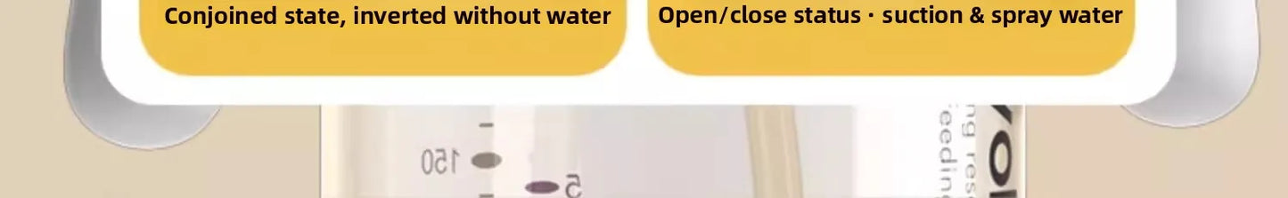 300ML PP Baby Milk Bottles Children with Gravity Ball Feeding Cup 1-4 Years Kids Water Cup Multifunctional Children Water Bottle