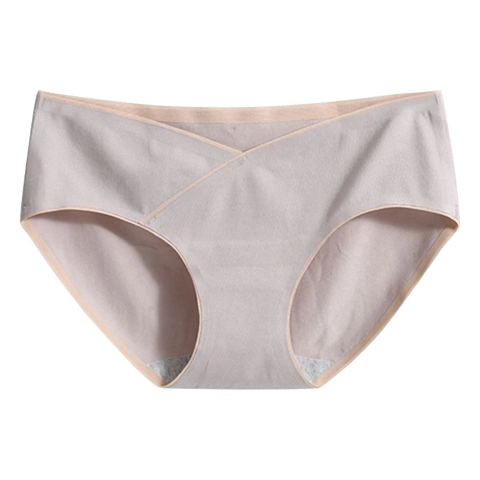 Pregnancy Clothes Females Maternity Panties Mid Waist Antibacterial Summer Thin Breathable Abdominal Support Women's Underpants