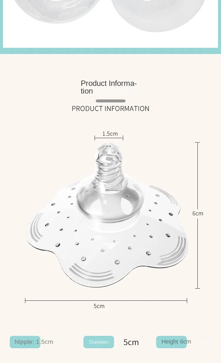 Silicone Nipple Protector Breastfeeding Mother Protection Shields Milk Cover Popular Milk Nipple Anti-overflow Breast Pad New