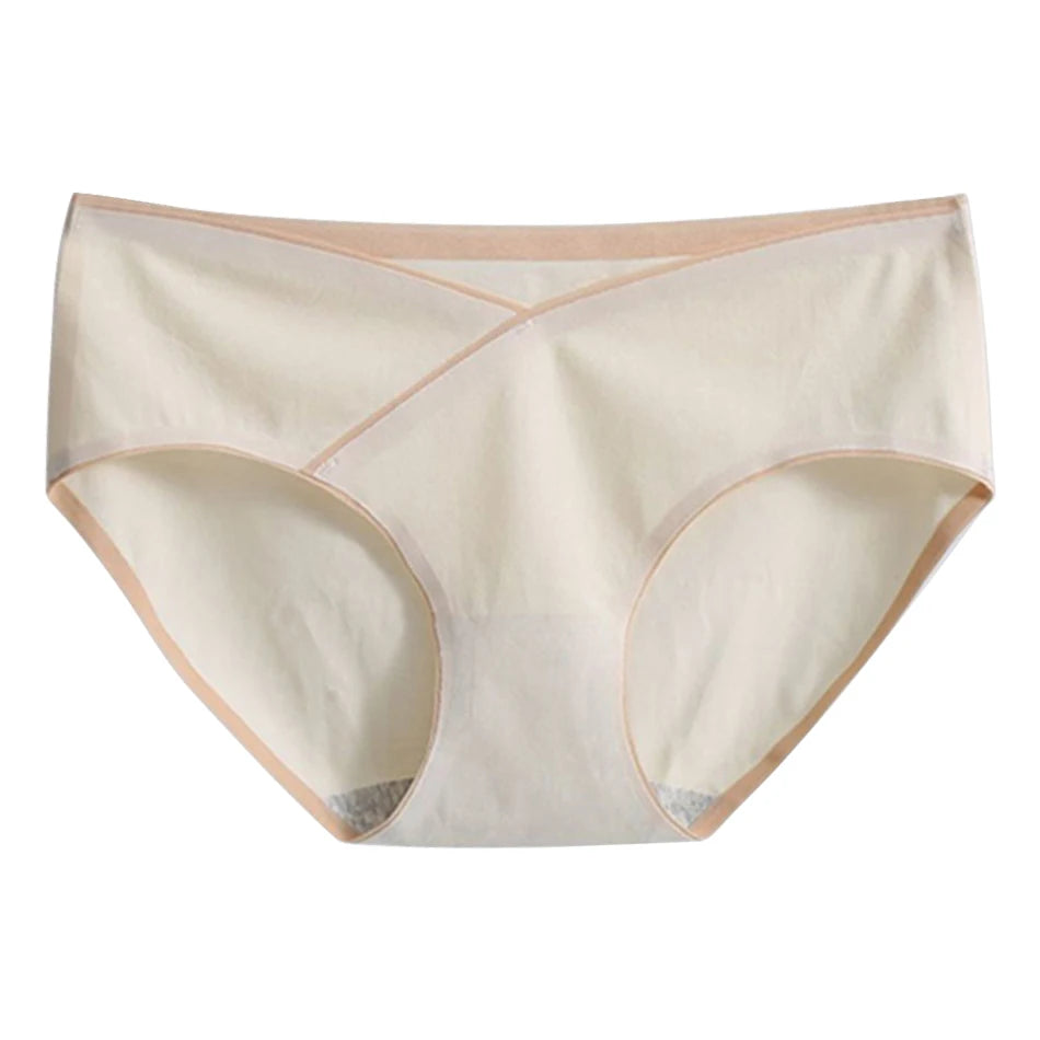 Pregnancy Clothes Females Maternity Panties Mid Waist Antibacterial Summer Thin Breathable Abdominal Support Women's Underpants