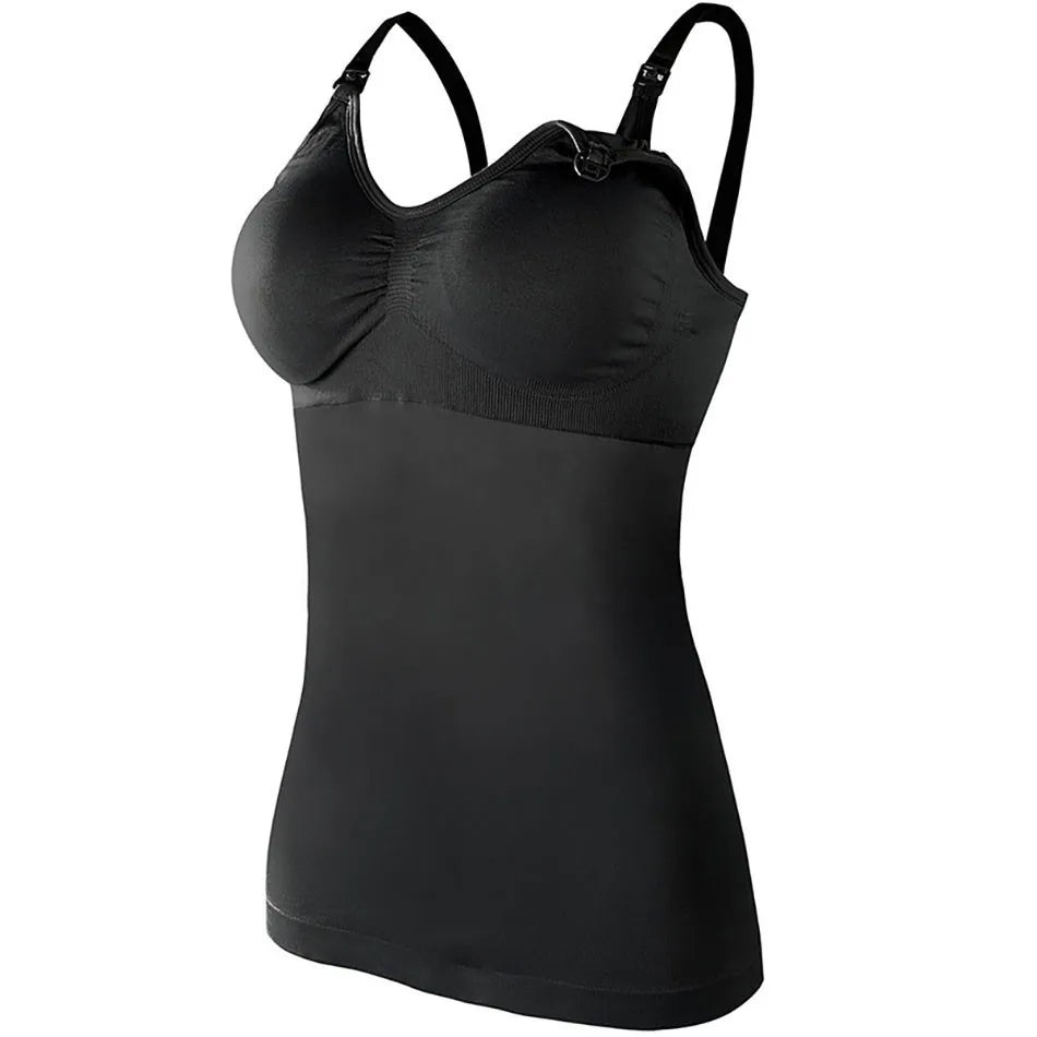 Maternity Breastfeeding Bra Tank Tops Women Comfortable Pressure Reducing Adjustable Shoulder Straps Anti Sagging Pregnant Bra