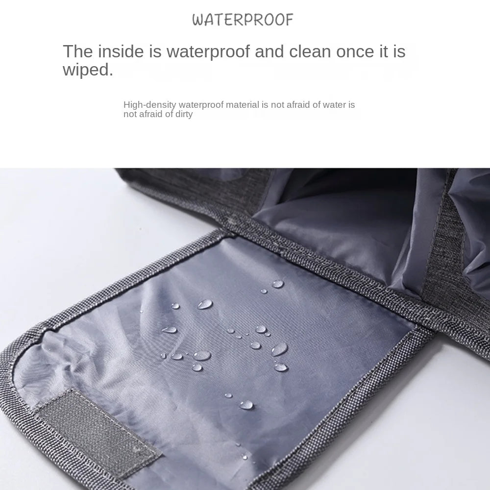 Multifunctional Baby Stroller Bag Large Capacity with Multiple Pockets Wet Wipe Hanging Bag Waterproof Baby Care