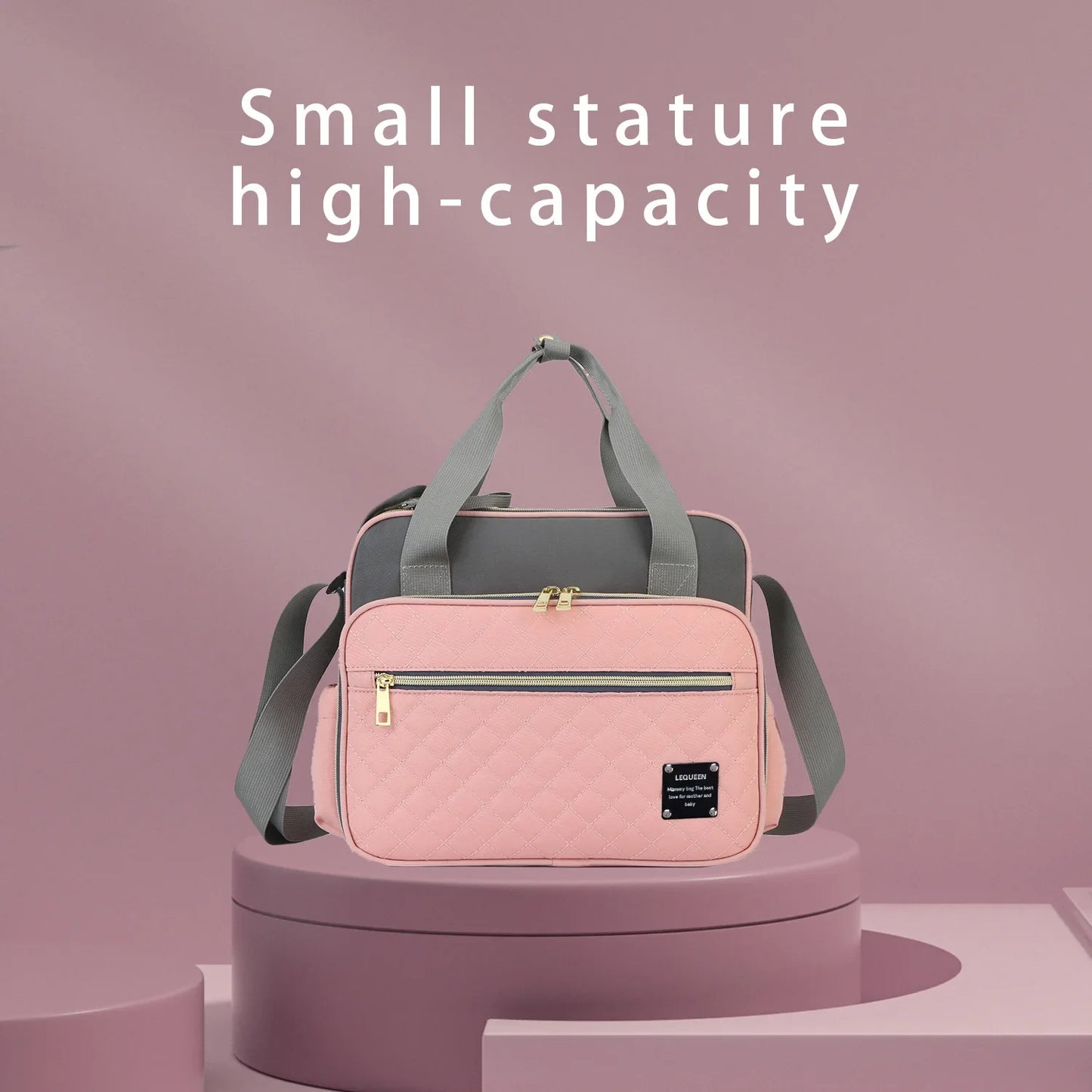 Large Capacity Organizer Waterproof Wide Opening Travel Messenger Crossbody Bag Mummy Baby Nappy Bag Mommy Diaper Bag For Babies