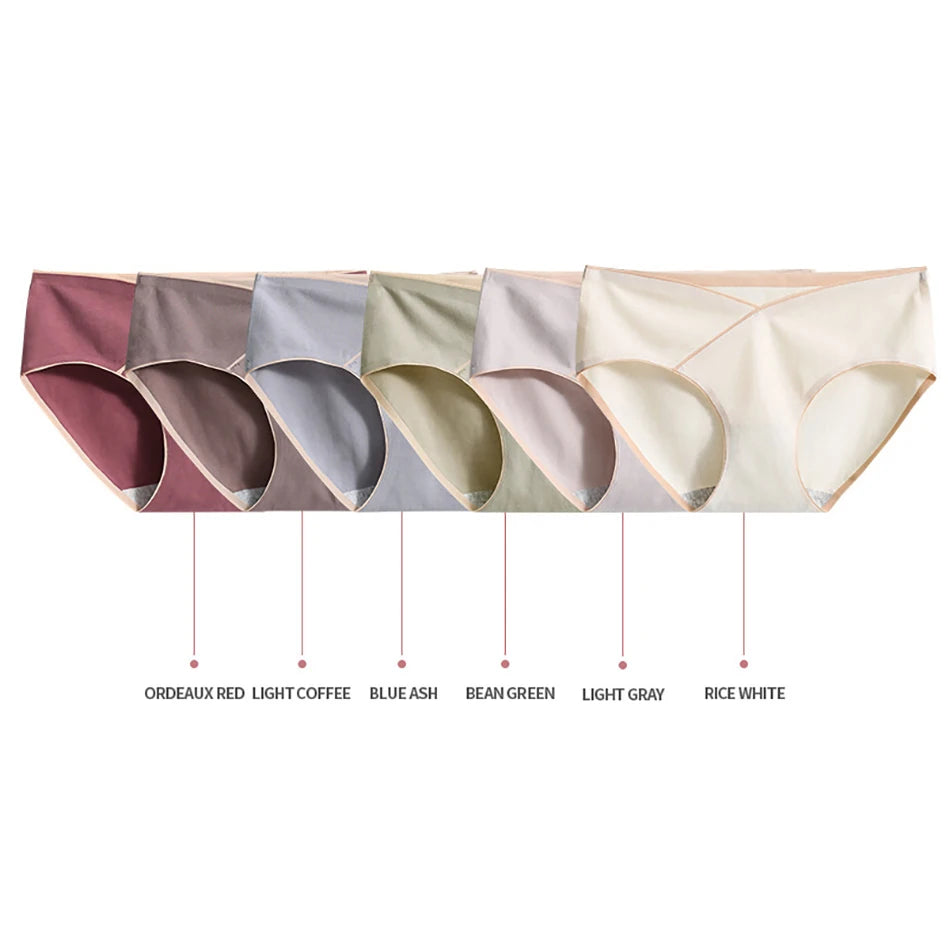 Pregnancy Clothes Females Maternity Panties Mid Waist Antibacterial Summer Thin Breathable Abdominal Support Women's Underpants