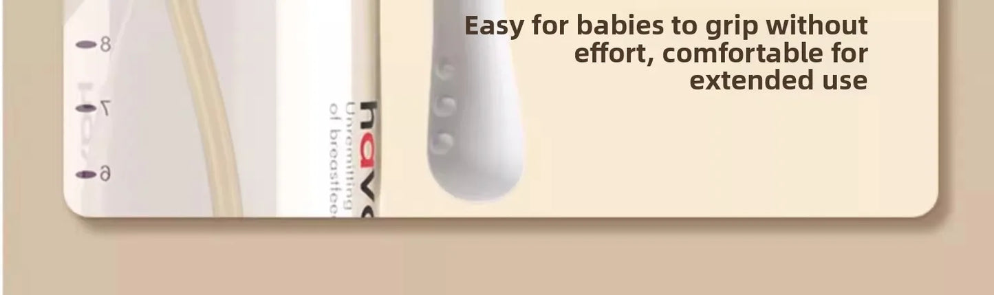 300ML PP Baby Milk Bottles Children with Gravity Ball Feeding Cup 1-4 Years Kids Water Cup Multifunctional Children Water Bottle