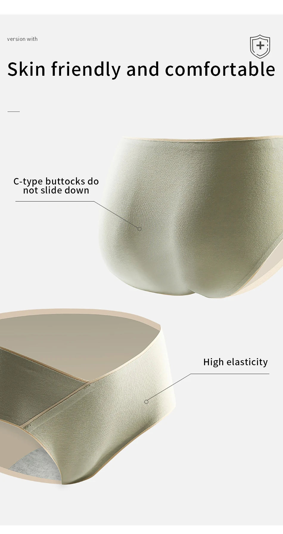 Pregnancy Clothes Females Maternity Panties Mid Waist Antibacterial Summer Thin Breathable Abdominal Support Women's Underpants