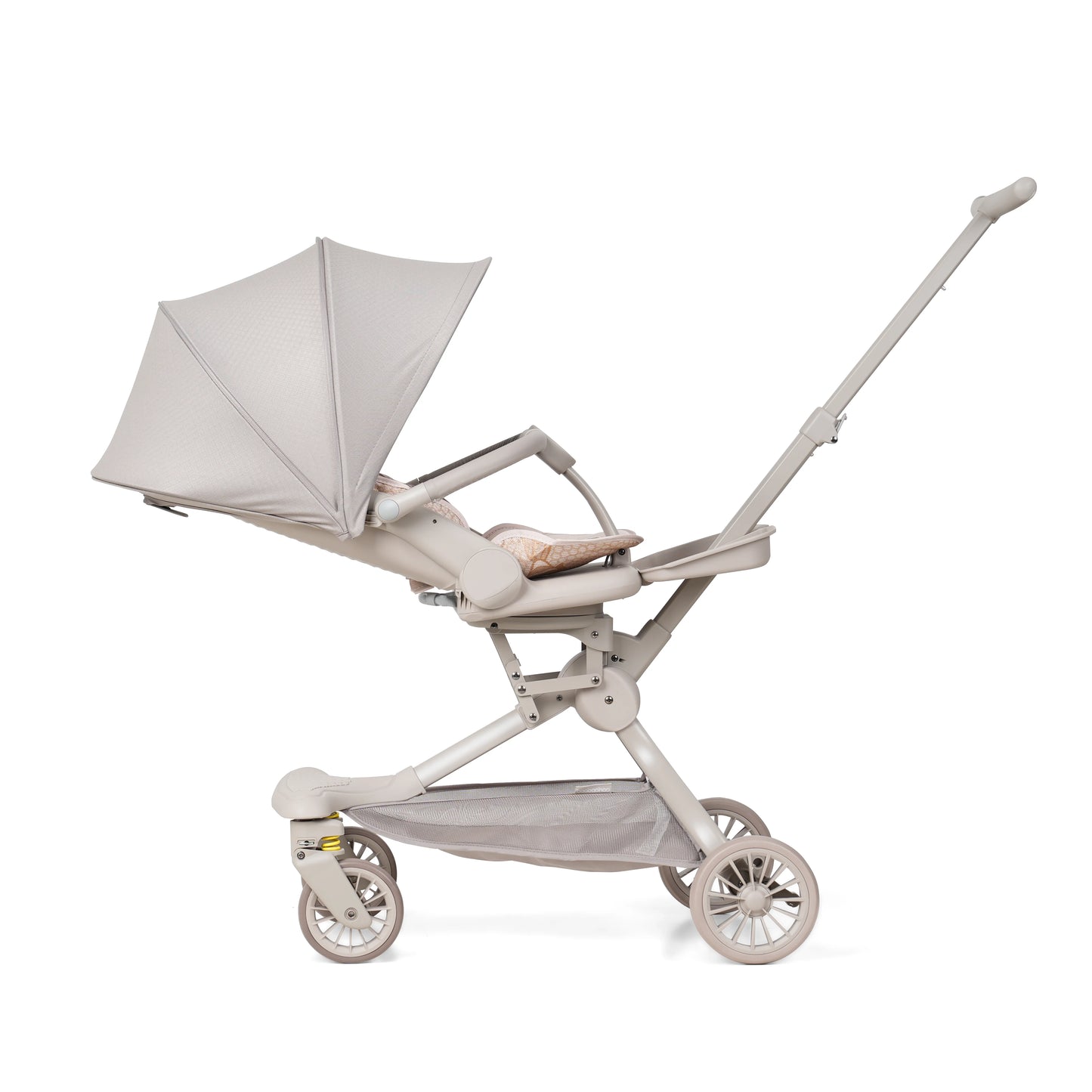 Baobaohao V22 reversible baby stroller seat can rotate, sit, lie down, lightweight folding pram